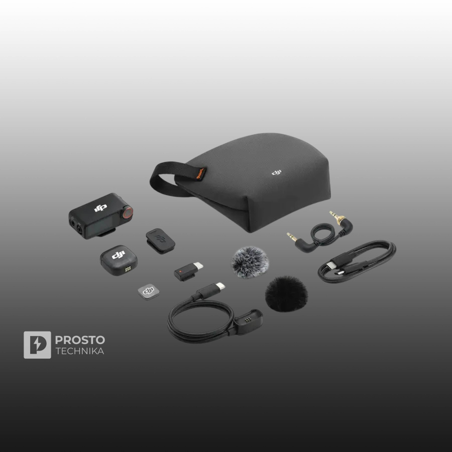 Беспроводной микрофон DJI Mic 3 (1 TX + 1 RX)